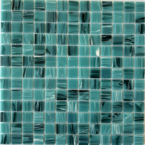 Pixel mosaic Стеклянная PIX131 чип 23x23 мм 32,7x32,7