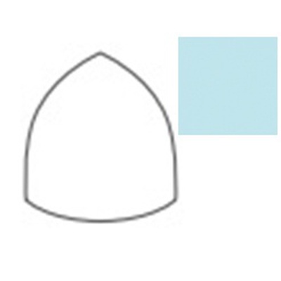 CE.SI. Matt Conchiglia Est. Azzurro 2.5x2.5