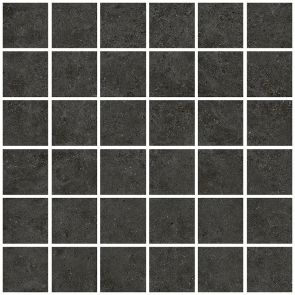 Living Ceramics Bera&Beren LV10553 Black Mosaic 55 Natural 30x30