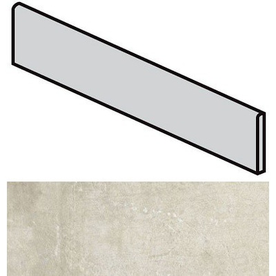 Rex Ceramiche Matieres 755948 Sable Battiscopa 60x4.6