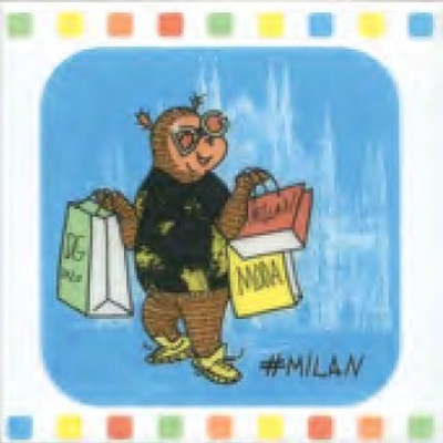 Kerama Marazzi Большое путешествие NT\A267\5009 Milan 20x20