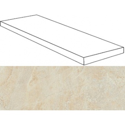 Atlas Concorde Russia Force 620070001018 Ivory Scalino Angolare SX 33x120