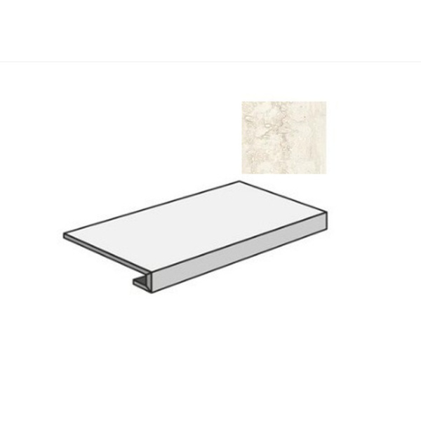 Sant Agostino Invictus CSAGRIIV12 Gradone Ivory 33x120