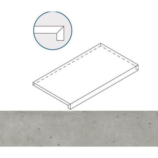 Italon Avantgarde (Авангард) 620070002829 Silver Фронтальная 33x120