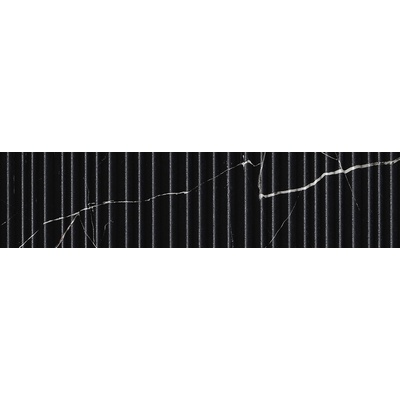 Piemme Valentino Majestic Brick Stripes Royal Nero Nat 7.5x30