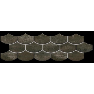 Apavisa Nanocorten 8431940175794 Titaniu Lappato Mosaico Flake 14.73x44.63