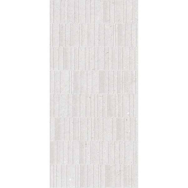 Simpolo Fossil Stx Grv Bianco 3pc 59,8x119,8