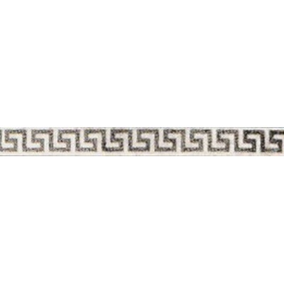 Versace Palace Living Fascia Greca White/Black 8938 19.7x2