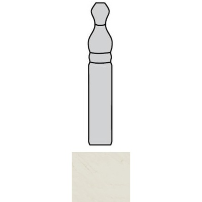 Versace Marble 240801 Raccordo Battiscopa Bianco 15x2