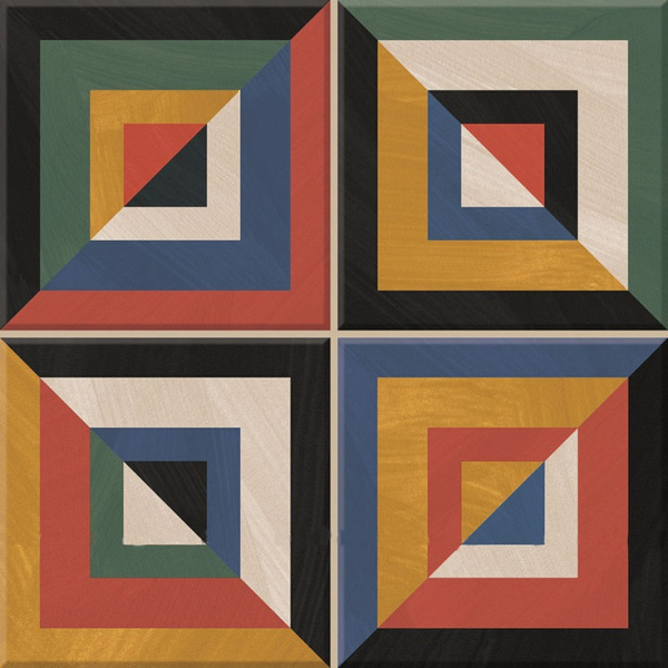 Simpolo Mandala Red 19,8x19,8