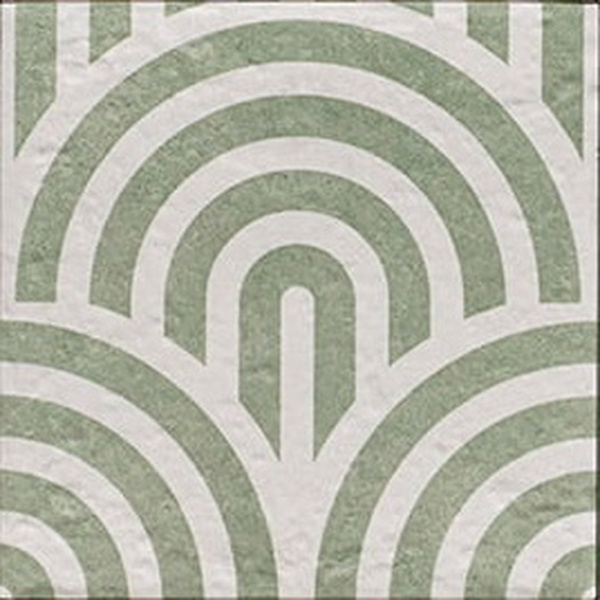 Mainzu Green Garden Decor Green Three 20x20 - керамическая плитка и керамогранит