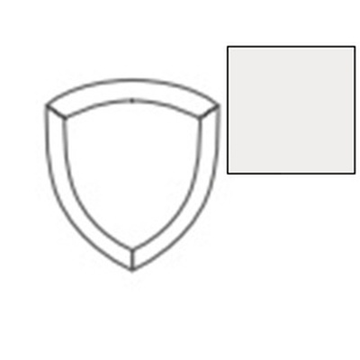 CE.SI. Matt Conchiglia Int. Bianco 2.5x2.5