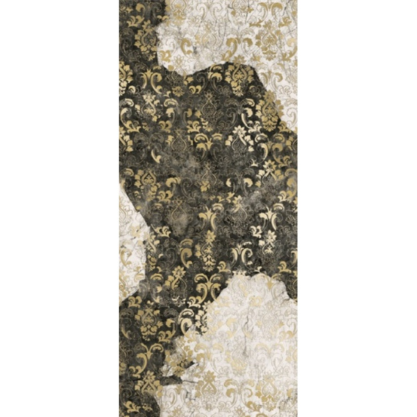Tonino Lamborghini Magma 189024 F Venezia Black & White Lap Ret 120x280 - керамическая плитка и керамогранит