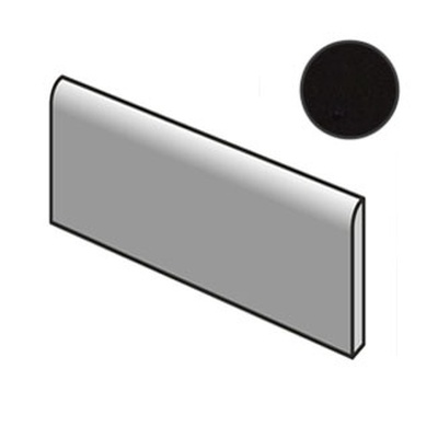 Equipe Masia 21608 Bullnose Negro Mate 7.5x15