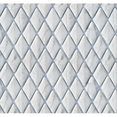 Stone China Mosaic White Light Grey Nat 29x30