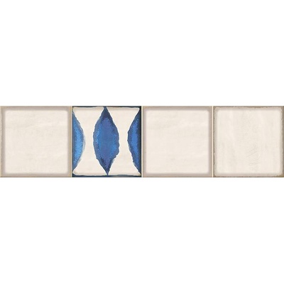 Eletto Ceramica Faenza Cobalt Flor Frise 1 63x15,6