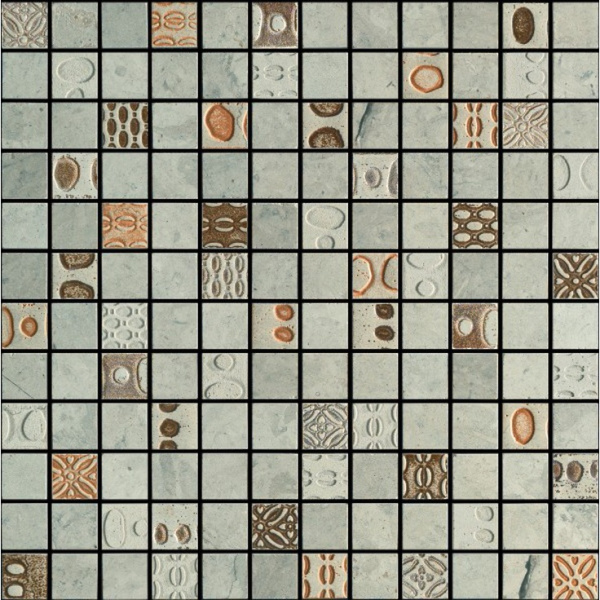 Petra Antiqua Mosaico Chandra Smoke Patine 2 30,5x30,5