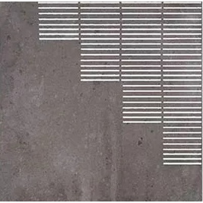 WOW Mestizaje / Zellige 120449 Chateau Lines Graphite 18.5x18.5