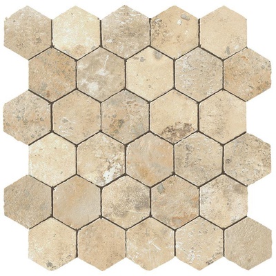 Atlas Concorde Aix A0UA Blanc Honeycomb Tumbled 30x31