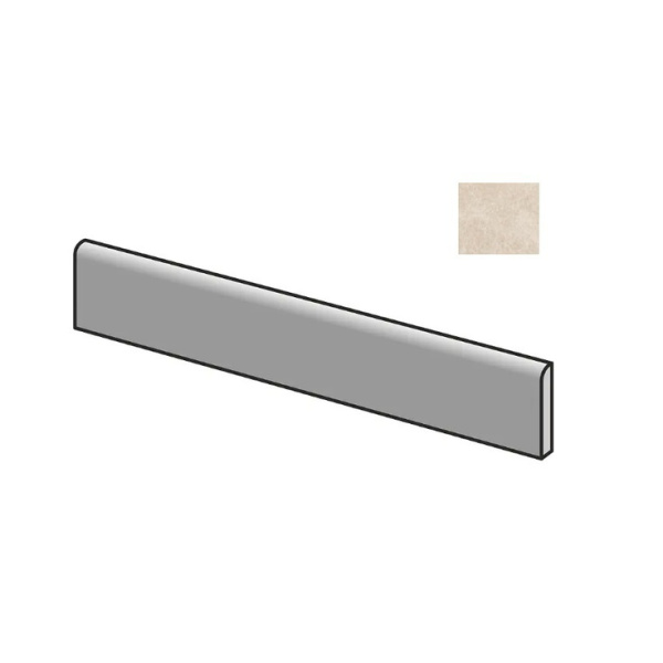 Sant Agostino Unionstone 2 CSABORBE90 Battiscopa Oriental Beige 7,3x90