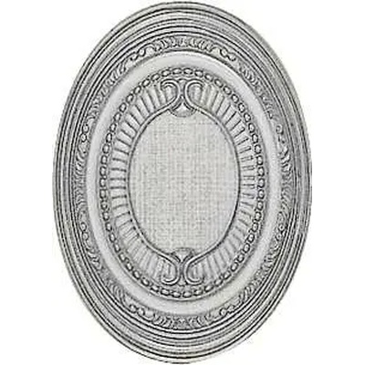 El Molino Poem Medallon Plata-Perla 10x14