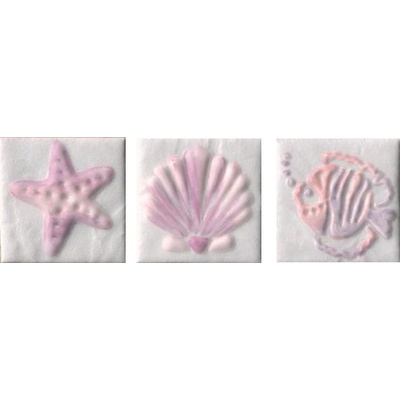 Cerasarda Trasparenze Marine 1039919 Inserto Fondale Cristallo S-3 10x10