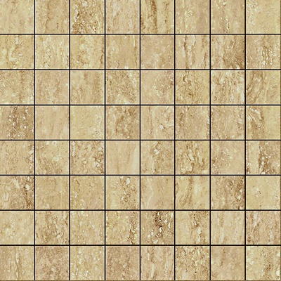 Italon Travertino Floor Project 610110000079 Romano Mosaico Lux 29.2x29.2