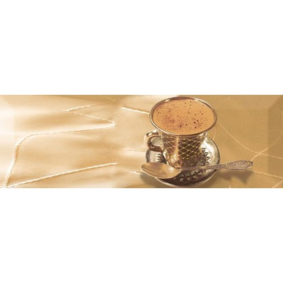 Absolut Keramika Monocolor AK0570 Decor Coffee Gold D 10x30