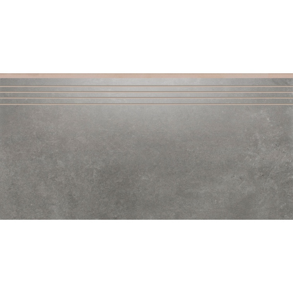 Cerrad Tassero 5902510805883 Grafit Lappato Engraved Stair 29,7x59,7