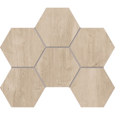 Estima Soft Wood SF02 Creamy Hexagon Неполированный 25x28,5