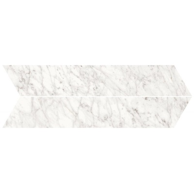 Piemme Valentino Majestic Chevron Apuanian White Nat 10x53