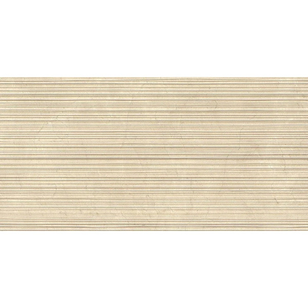 Impronta italgraniti Calcis CL02BAS Crema Stripe SQ 60x120 - керамическая плитка и керамогранит