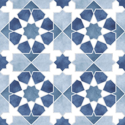 Kerlife ceramicas Rabat Blue 45x45