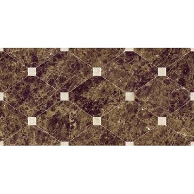 Navarti Crema Marfil Crowm Marron 25x50