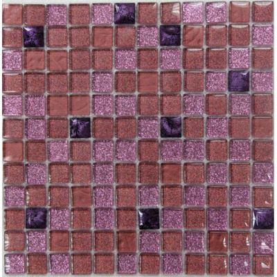 Bonaparte Мозаика стеклянная Satin Rose 30x30