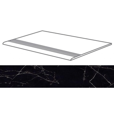 Piemme Valentino Majestic Gradino Royal Nero Lev 30x60