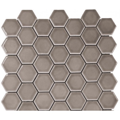 Bars Crystal Керамическая мозаика Taupe Hexagon 30.15x30.15