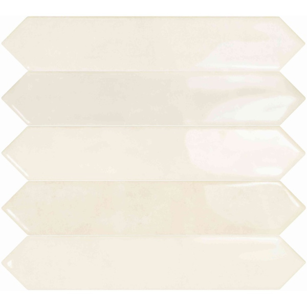 DNA Tiles Spark 130063 Ivory Glossy Picket 4,3x24,3 - керамическая плитка и керамогранит