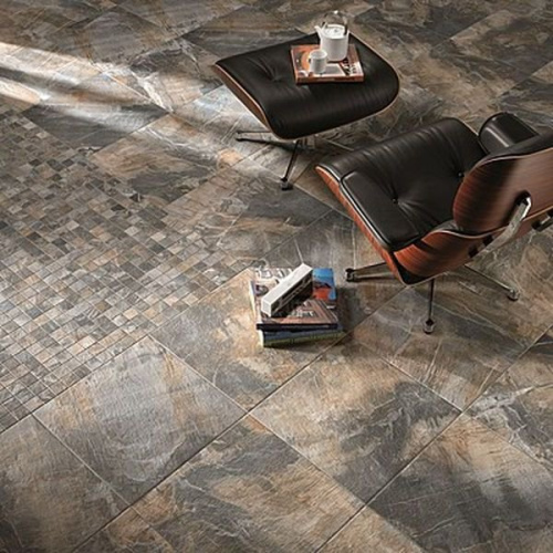 Abk Fossil stone Brown 50x50