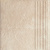 Grupa Paradyz Scandiano Beige Stair Tread 30x30