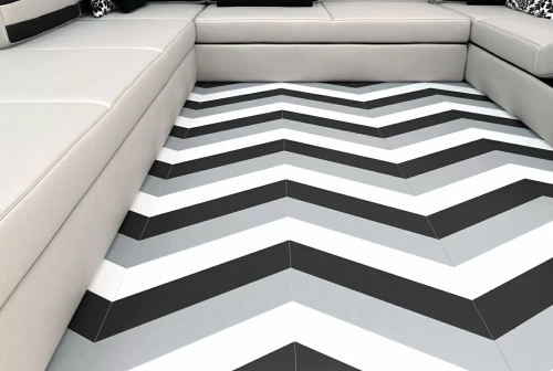 WOW Floor Tiles Hexa R9 Ice White Matt 20x23