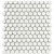 L`antic colonial Air L241713471 Hexagon White Matt 27.2x30.4 L`antic colonial Air L241713471 Hexagon White Matt 27.2x30.4