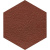 Grupa Paradyz Natural Rosa Duro Hexagon 26x26