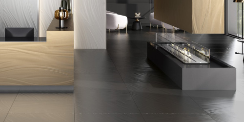 Graniti Fiandre Luce Black 100x300 - керамическая плитка и керамогранит