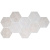 Serenissima Cir Docklands Hexagon Freeport White 24x27.7