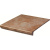 Grupa Paradyz Ilario Ochra Stair Tread Nose 30x33 Grupa Paradyz Ilario Ochra Stair Tread Nose 30x33