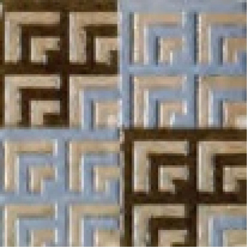 М- Квадрат Вставки универсальные 750370/2 Cuadro 2 серебро 10x10