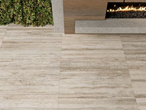 New Tiles Coliseum Multistep Avorio 33x120