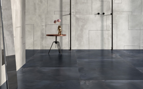 Iris Ceramica Diesel Hoily Marble 120860 Black Naturale 120x120