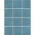 Kerama Marazzi Бахия KM1010G0060N Бирюзовый Глянцевый из 12 частей 9,8x9,8 29,8x39,8
